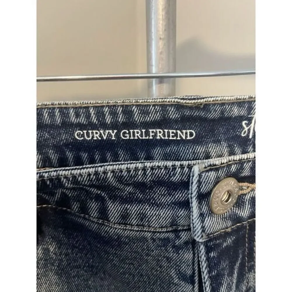Women's Style & Co Womens Curvy Girlfriend Mid Rise‎ Jeans Sz 12